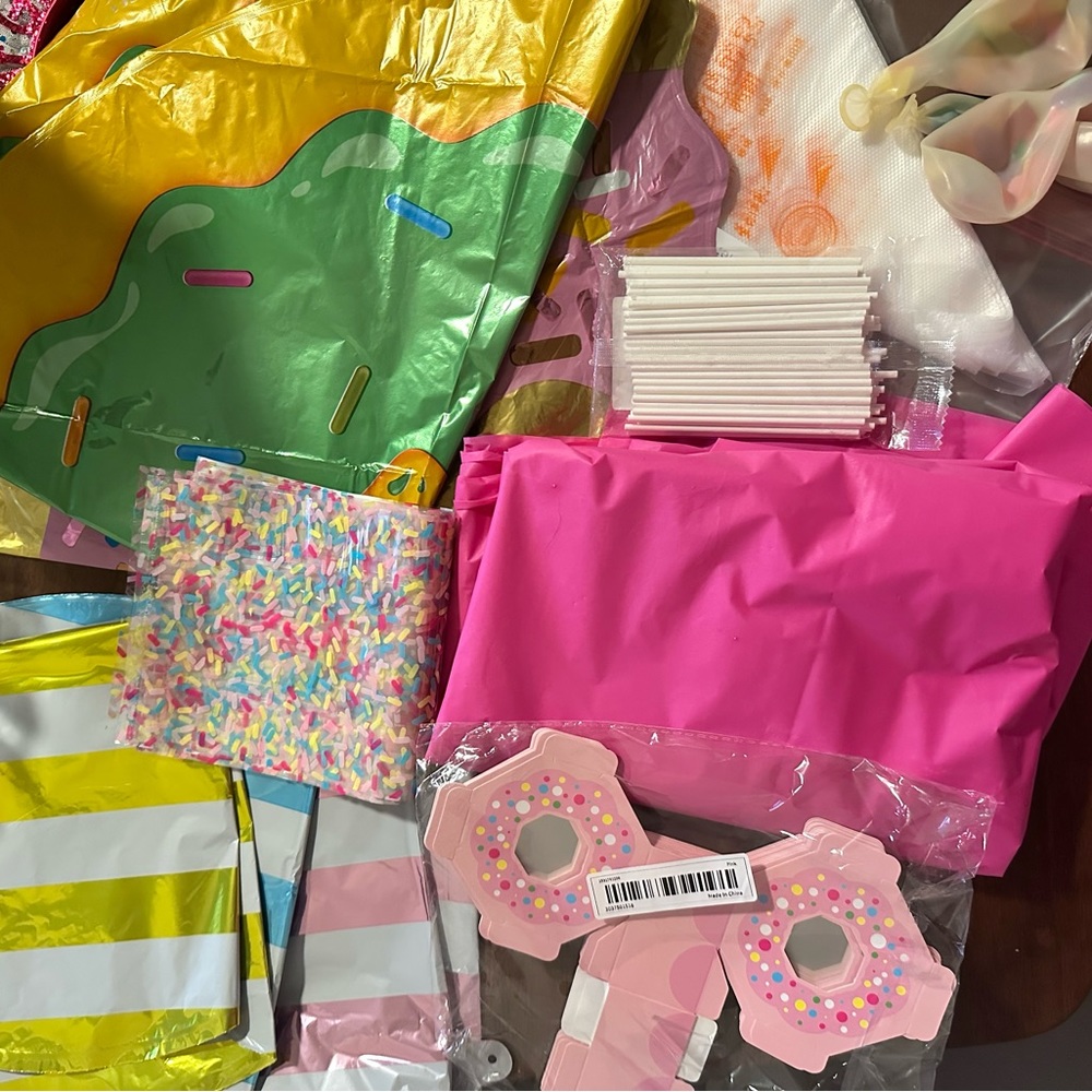 Party supplies